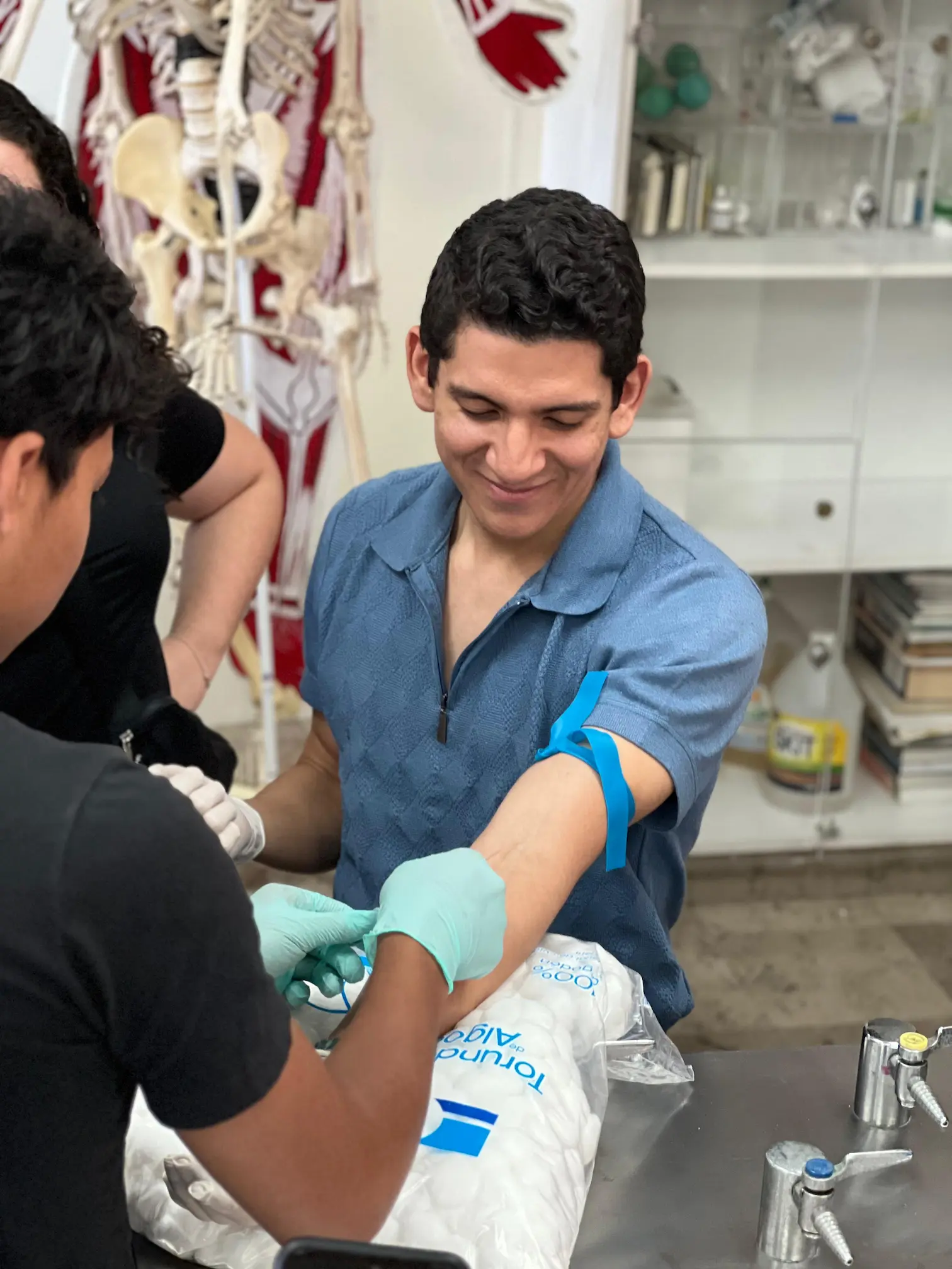 Experiencia en laboratorio